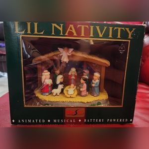 Maisto Lil Nativity Musical   Diorama  20 Songs Original Box BENIFITS CHARITY